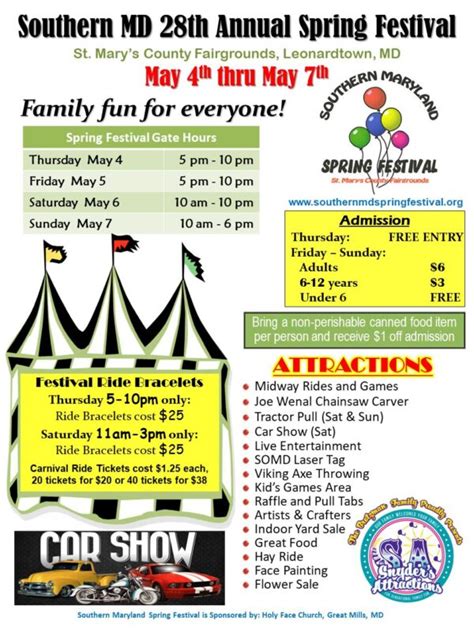 spring festival leonardtown md|southern maryland spring festival.